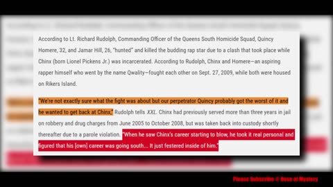 The Orchestrated Hit Of NY Rapper Chinx- His K_ller Attended His Funeral_Full-HD