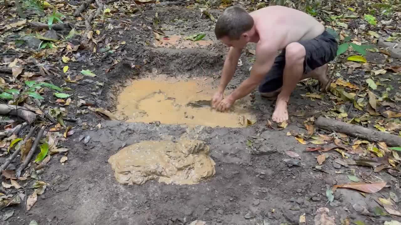 Primitive Technology: Purifying Clay By Sedimentation and Making Pots