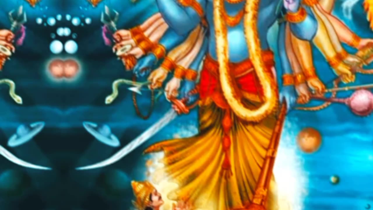 The lord vishnu