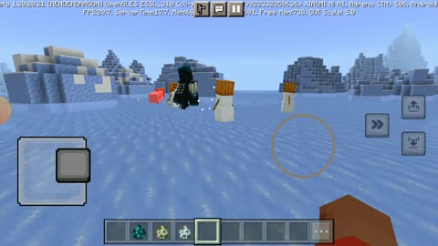 Warden vs iron golem vs snow golem fight in Minecraft #minecraft