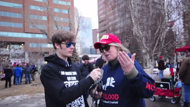 World Wide Rally For Freedom | SECOND HALF | PUBLIC INTERVIEWS | Calgary Alberta Canada