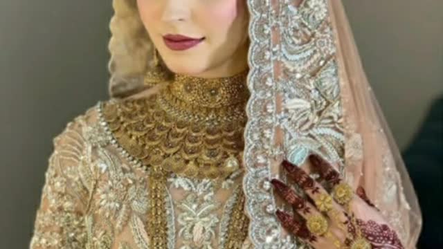 New Pakistani Bridal wedding wear collection _latest gorgeous Bridal dress design