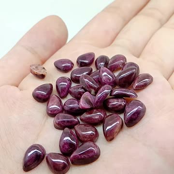 6mm*9mm purple spiny oyster loose bead High quality deep purple spiny oyster