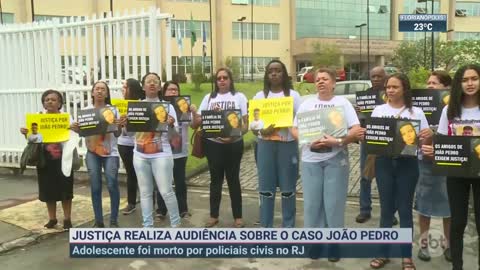 Justiça realiza audiência sobre caso João Pedro | SBT Brasil (16/11/22)