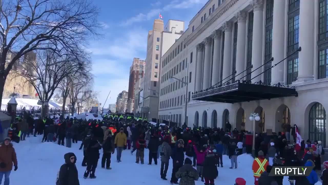 Police and Protesters Clash