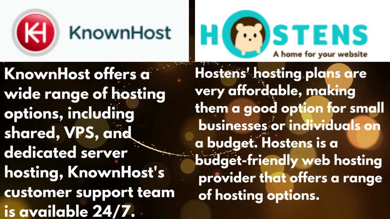 Knownhost v/s Hostense