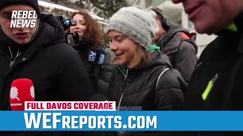 Rebel News Reporters Confront Globalist Puppet Greta Thunberg