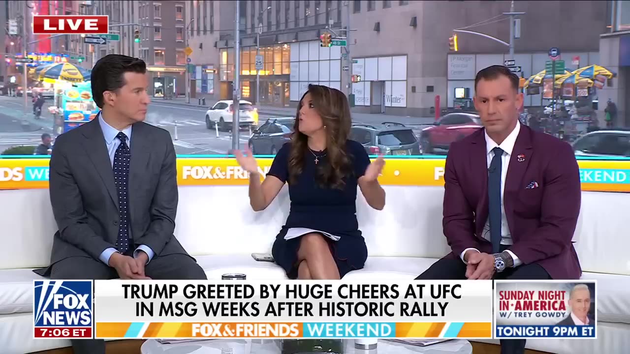 ‘TRIUMPHANT MOMENT’ Trump greeted by eruptive crowd at UFC in MSG