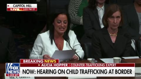 Hearing on Child Trafficking at Southern US Border