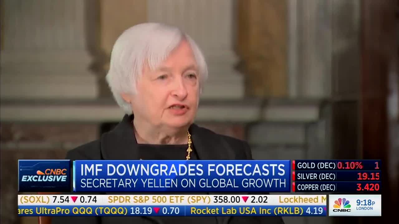 Janet Yellen on the economy