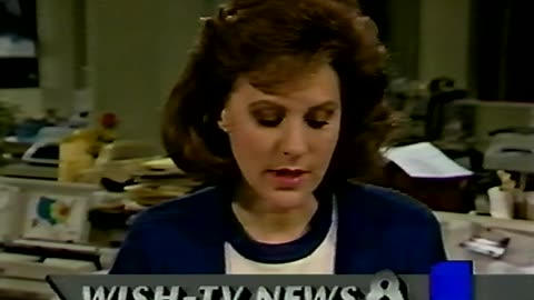 April 2, 1987 - Debby Knox Reports Death of Buddy Rich in WISH Newsbreak