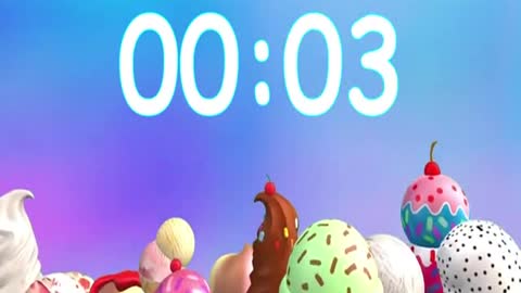 Ice cream timer 5 minutes🍦🍨 [Ice cream dance to music}