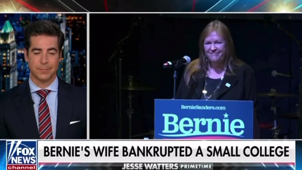 Bernie funneled $200 K of campaign cash to wife and stepsons nonprofit