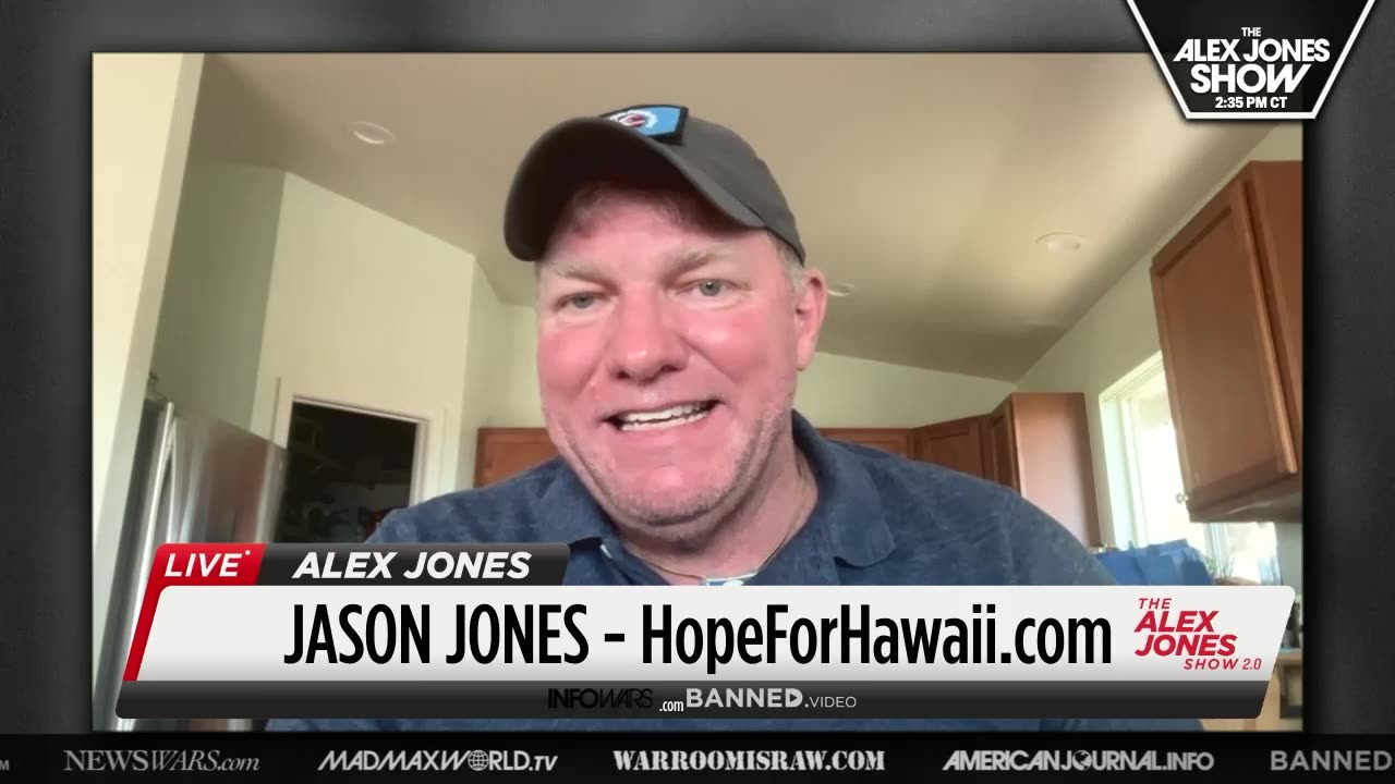 Jason Jones Reports Live from Hawaii to Expose What Happened to the 1200 Missing People