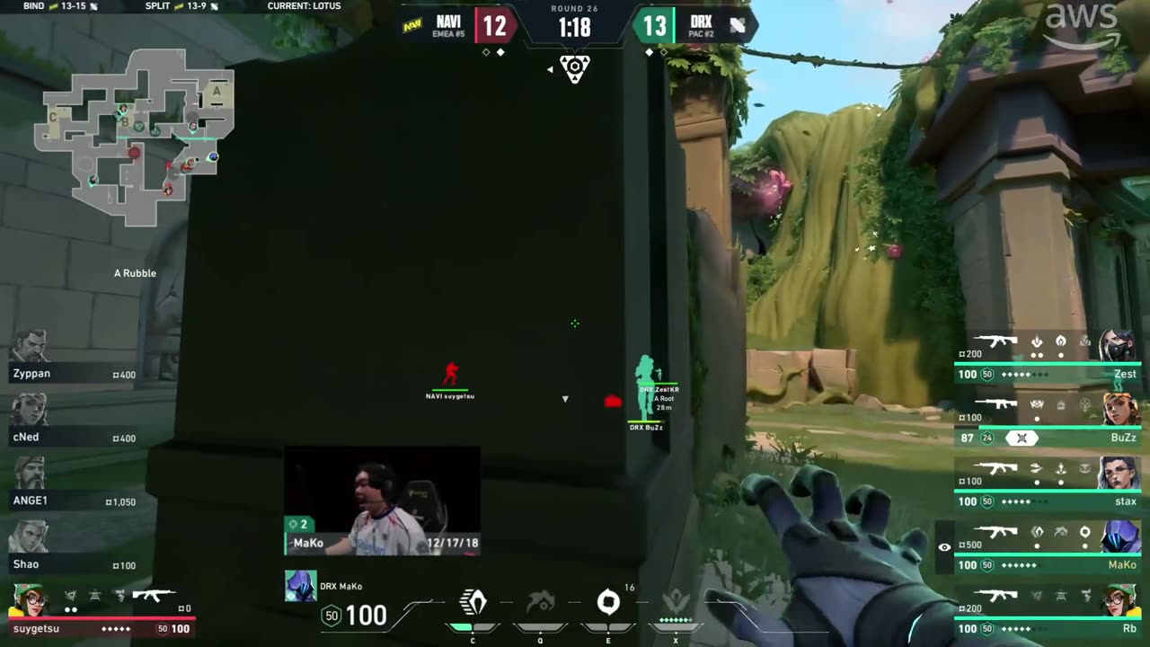 DRX winning moment