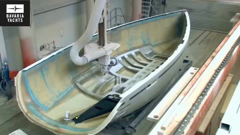 ▶️YACHT ~ PRODUCTION ~ line🚤💦 Manufacturing boatsacht Building]