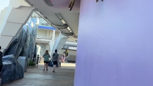 Does the sound come from the watch or the statue