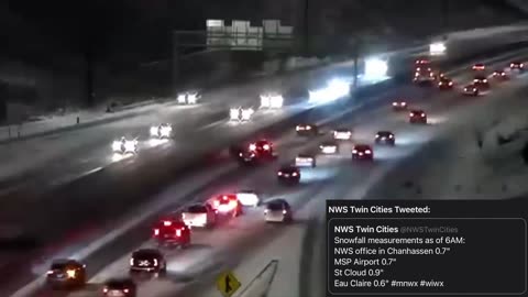 Winter Weather; Multiple pile-ups (Jan 22, 2022)