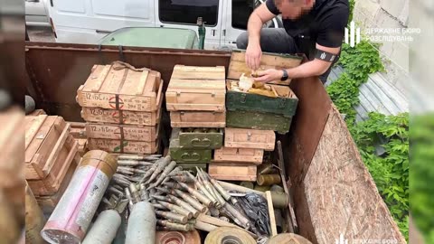 10 Tons of Munitions Discovered Around Kharkiv