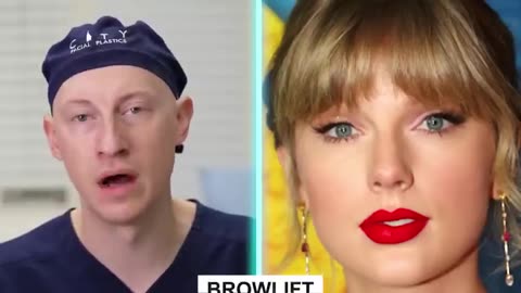 PLASTIC SURGEON EXAMS TAYLOR SWIFT'S FACE