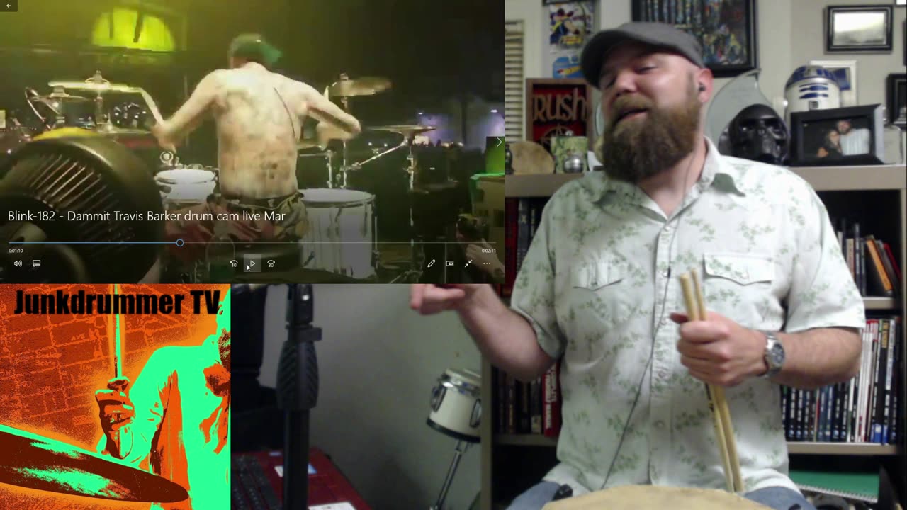 Drum Teacher Reacts to Travis Barker - Blink 182 -Dammit - Episode 5