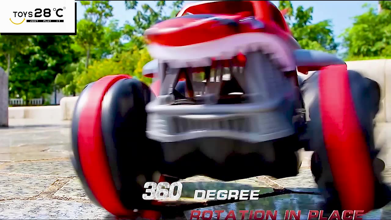 Remote Control Shark Stunt Car