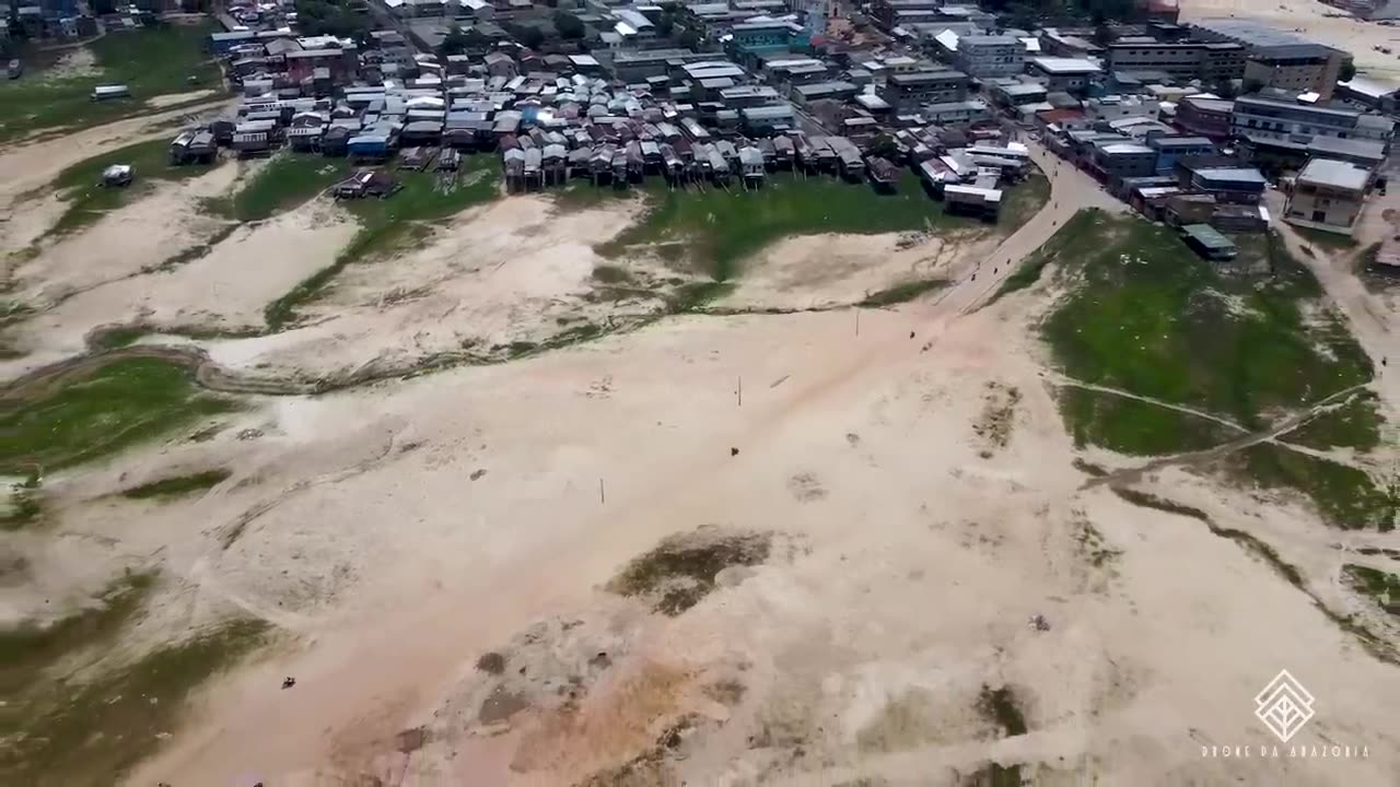 "urgent" the Amazon has dried up (Brazil), extreme drought that hit the Middle Solimões River