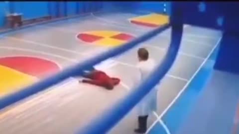 Did you see how they just left this child there? Face down?