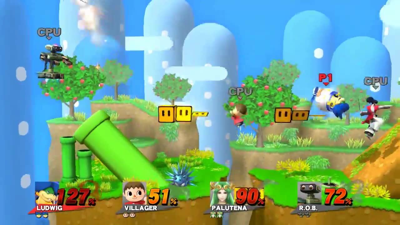 Super Smash Bros 4 Wii U Battle635