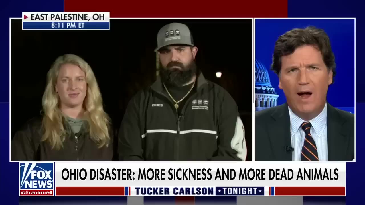 Hazardous Waste Expert tells Tucker that Palestine Ohio was essentially 'Nuked'