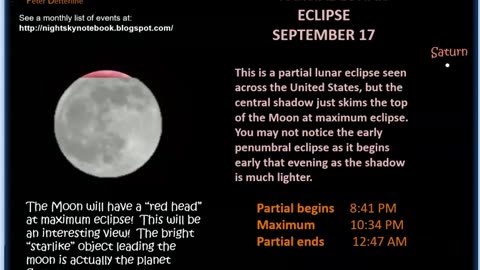 On September 17, 2024 the Moon wears a MAGA hat!