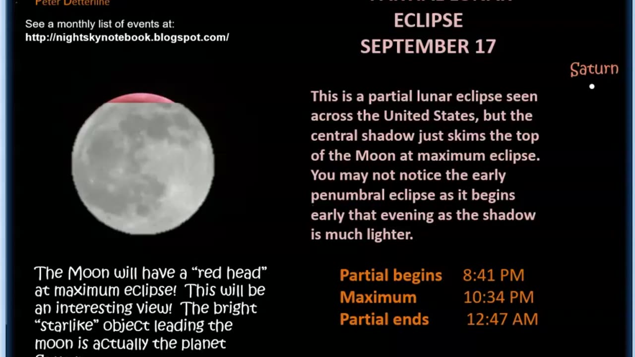 On September 17, 2024 the Moon wears a MAGA hat!