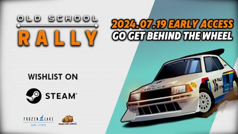 Old School Rally - Official Early Access Release Date Trailer