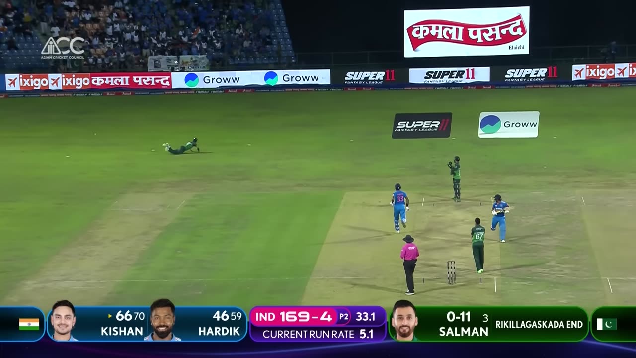 Super11 Asia Cup 2023 | Match 3 Pakistan vs India Highlights