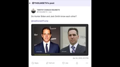 HUNTER BIDEN AND JACK SMITH