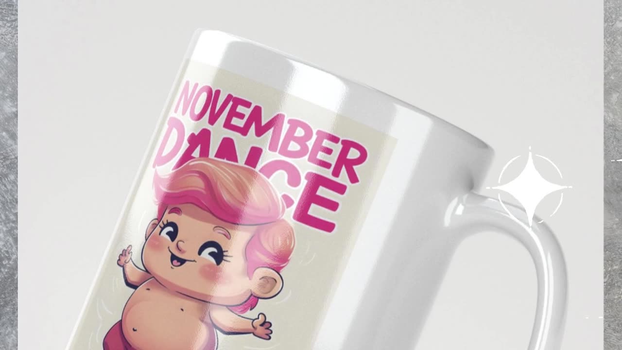 TRUMP NOVEMBER DANCE MUG