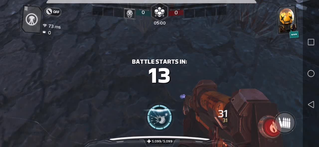 Modern Combat versus time
