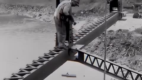 How Risky it was to Build a bridge 100 years ago