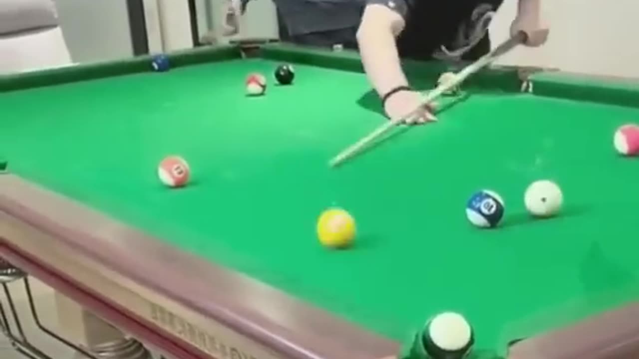 New Funny billards video