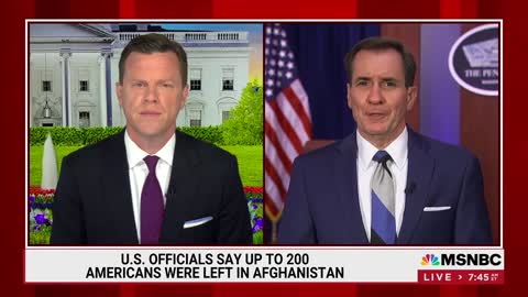 Dept of State on Afghanistan: "We Have Americans that Get Stranded in Countries All the Time"