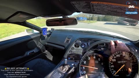 1239HP Toyota Supra HUGE TURBO! on AUTOBAHN (NO SPEED LIMIT)