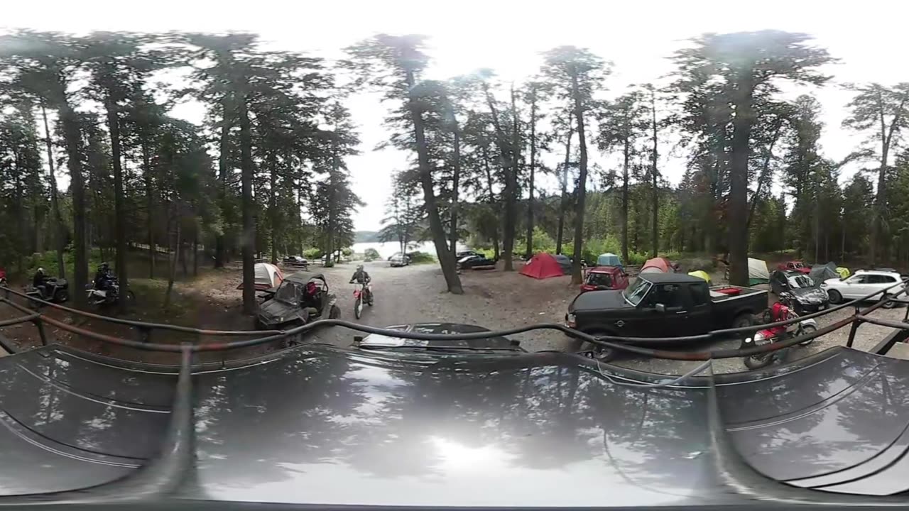 vison lake day park rec site to hwy 5a 360 video