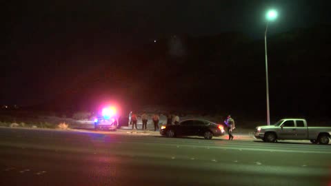 Las Vegas Police Search for Distressed Hikers on Lone Mountain