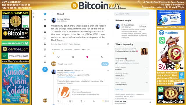 Elon onto the genuine Bitcoin (BSV)