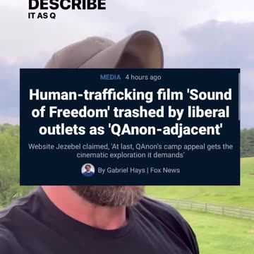 “Sound of Freedom” trashed by certain left wing outlets.