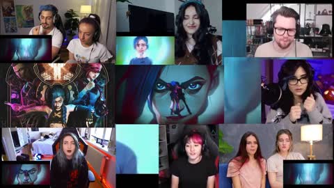 Imagine Dragons x JID Enemy (from the series Arcane League of Legends) || ShuriiKen Reaction Mashup
