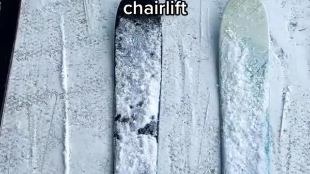 the coolest view of Lake Tahoe you'll see from a chairlift