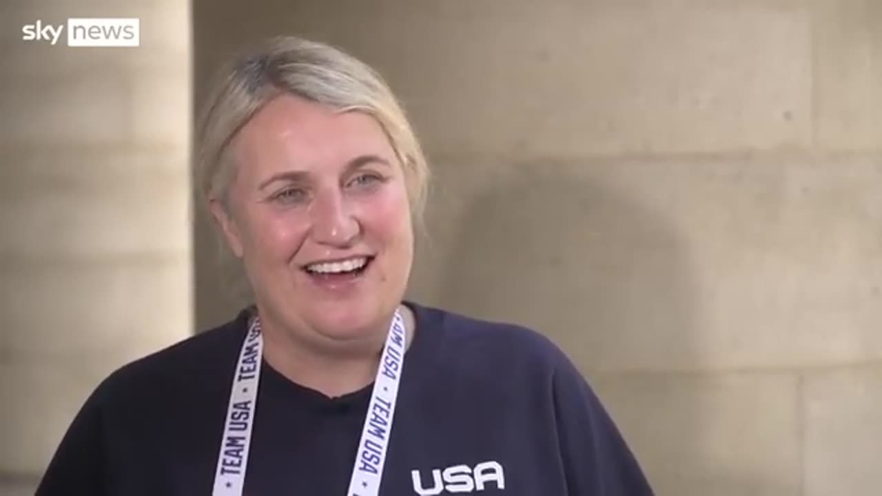 Team USA women's football coach Emma Hayes talks about winning gold after leavin