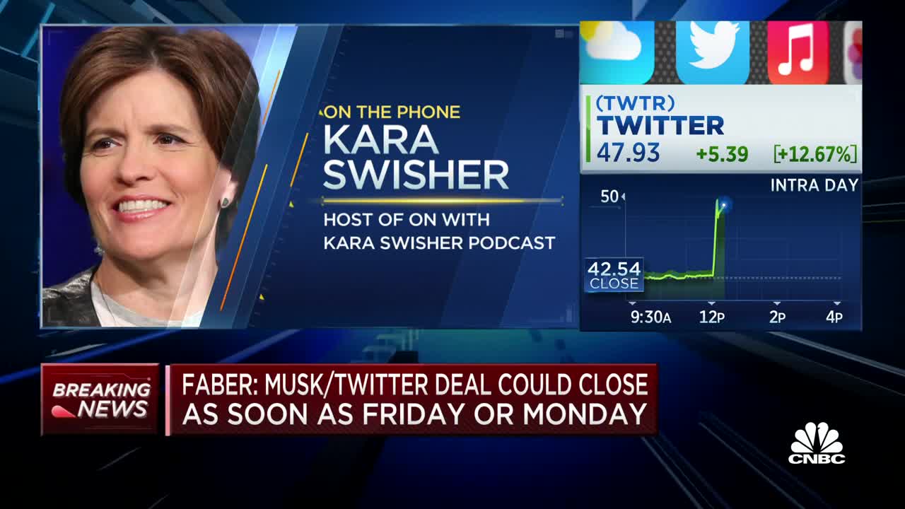 CNBC’s Kara Swisher Says Musk Would Allow Trump Back on Twitter After Deal Closes 🔥