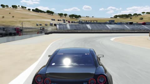 3/3 - Assetto Corsa | INSANE GTR Titanium Exhaust | Laguna Seca | Logitech G25